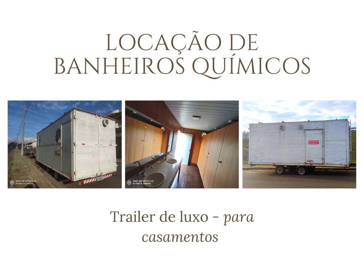 Aluguel de banheiros químicos para festas de casamentos em Atendemos a cidade de Mogi Mirim